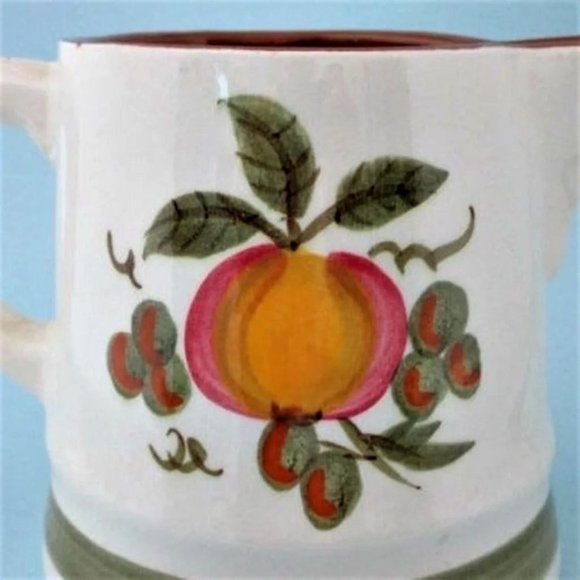 Vintage Stangl Apple Delight 24 oz Pitcher Replacement Dinnerware Serveware - Picture 3 of 5